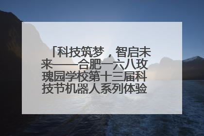 科技筑梦，智启未来——合肥一六八玫瑰园学校第十三届科技节机器人系列体验赛燃动校园