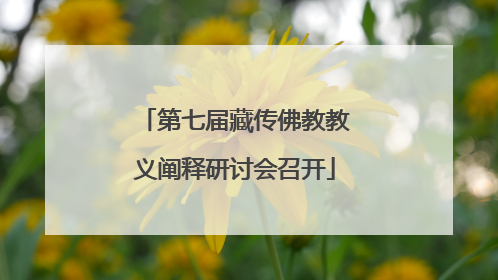 第七届藏传佛教教义阐释研讨会召开