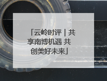 云岭时评｜共享南博机遇 共创美好未来