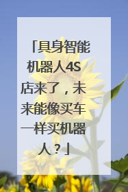 具身智能机器人4S店来了，未来能像买车一样买机器人？