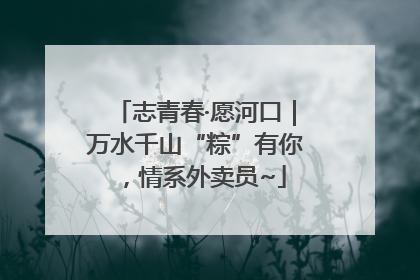 志青春·愿河口｜万水千山“粽”有你，情系外卖员~