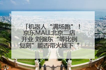 机器人“满场跑”！京东MALL北京二店开业 刘强东“等比例复刻”能否带火线下“618”？