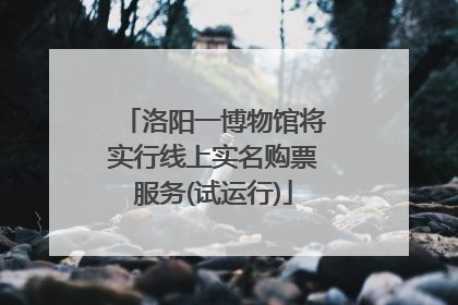 洛阳一博物馆将实行线上实名购票服务(试运行)