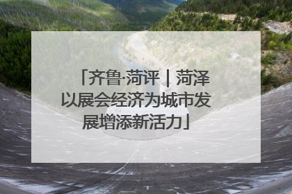 齐鲁·菏评｜菏泽以展会经济为城市发展增添新活力