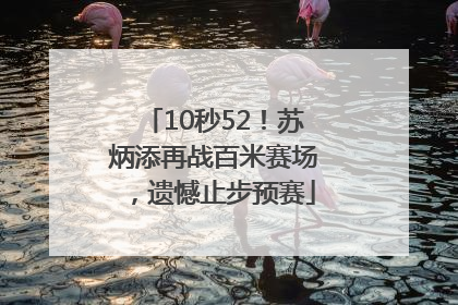 10秒52！苏炳添再战百米赛场，遗憾止步预赛