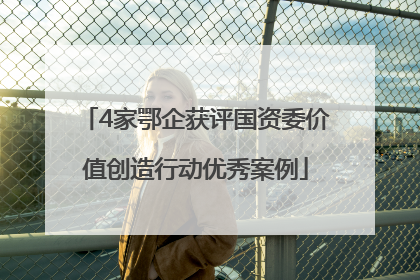 4家鄂企获评国资委价值创造行动优秀案例